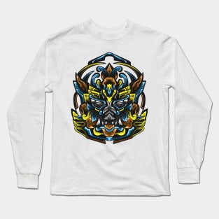 Barong mecha head V2 Long Sleeve T-Shirt